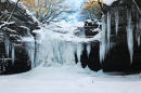 Frozen Gibson's Cave
