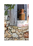 rusty jug