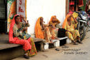 Tired Ladies. Pushkar. India