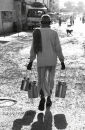 Early morning milk delivery. Pushkar. Rajistan. India