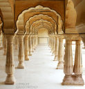 Pavillion. Amber Fort. Jaipur. Rajistan. India