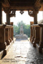 Temple  entrance. Khajuraho. India