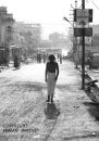 Walking  man.  Pushkar. Rajistan.  India