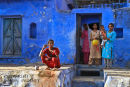 Colourful  morning  . Bundi. Rajistan. India