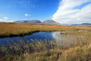 Maumturk  Mountains . Connemara  . Ireland