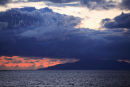 Dark  clouds  over Donegal  Bay.