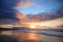 Sunset. Cliffoney  Beach. Co. Sligo. Ireland
