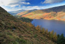 Lough  Tay  and  the  Wicklow  Mountains.