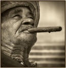 Cigar Man in Cuba