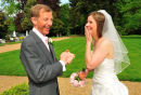 Bride and father