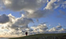 Man against the Clouds