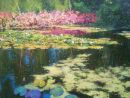 "The Pond in August. Inverewe"
