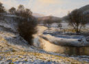 Winter Light on the South Esk. SOLD