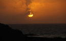 Sunset from Achmelvich Youth Hostel