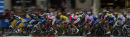 2007 Tour de France Riders on Champs Elysees Paris