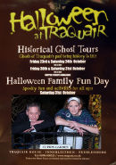 Shannon & Kevin Pisarsky celebrate their wedding & Hallowe'en at Traquair (Scotland's oldest inhabited house)