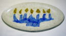 Hanukkah platter
