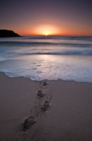 Footprints in the sand 1