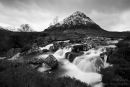 The Buachaille in Black & White