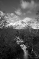 Long Exposure shot of The Buachaille