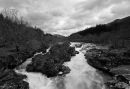 River Orchy in B&W