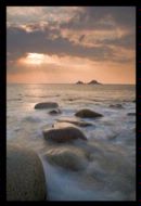 Granite Sunset over the Brisons