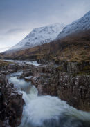 Looking up Glen Etive