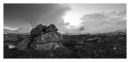 Mountains of the Black Mount, Rannoch Moor, The Highlands of Scotland