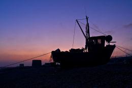 Hythe Beach Sunset