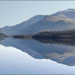 Llanberis Lake, North Wales.