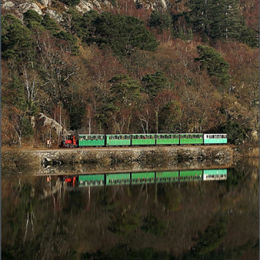 Llanberis Lake Railway. North Wales.