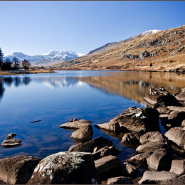 Llynnau Mymbyr. North Wales.