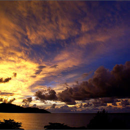 Penang Sunset Malaysia.