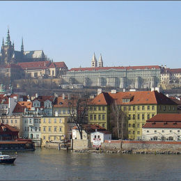 River Vitava Prague