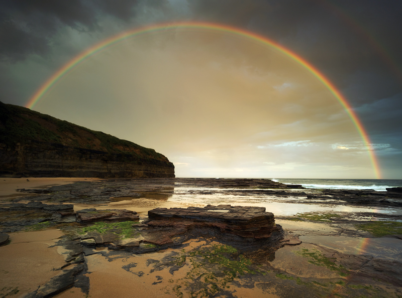 Storm Bow, Wombarra, NSW Australia