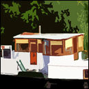 Houseboats at Brentford