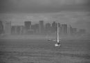 Boston Harbour, in the Mist