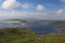 Castlebay from Heabhal