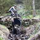 Mountain biker at Afan