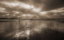 Beach reflections, Pembrokeshire
