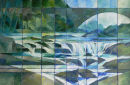 All Water under the Bridge. Acrylic
