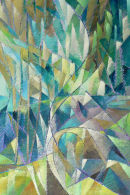Whirlwind in the Woods. Acrylic