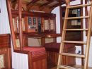 Control station and companionway ladder