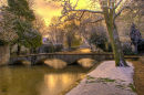 A Winter Morning at Bourton in the Water
