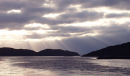 Lochinver bay at Dusk