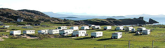 Clachtoll Caravan Park, Clachtoll Holidays
