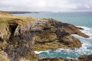 Porth Clais - raised beach 