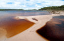 Lake Boomanjin tannin colours