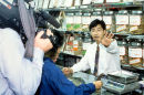 TV bust of rhino horn sale, Hong Kong
