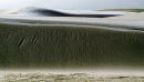 Snow on sand, New Mexico